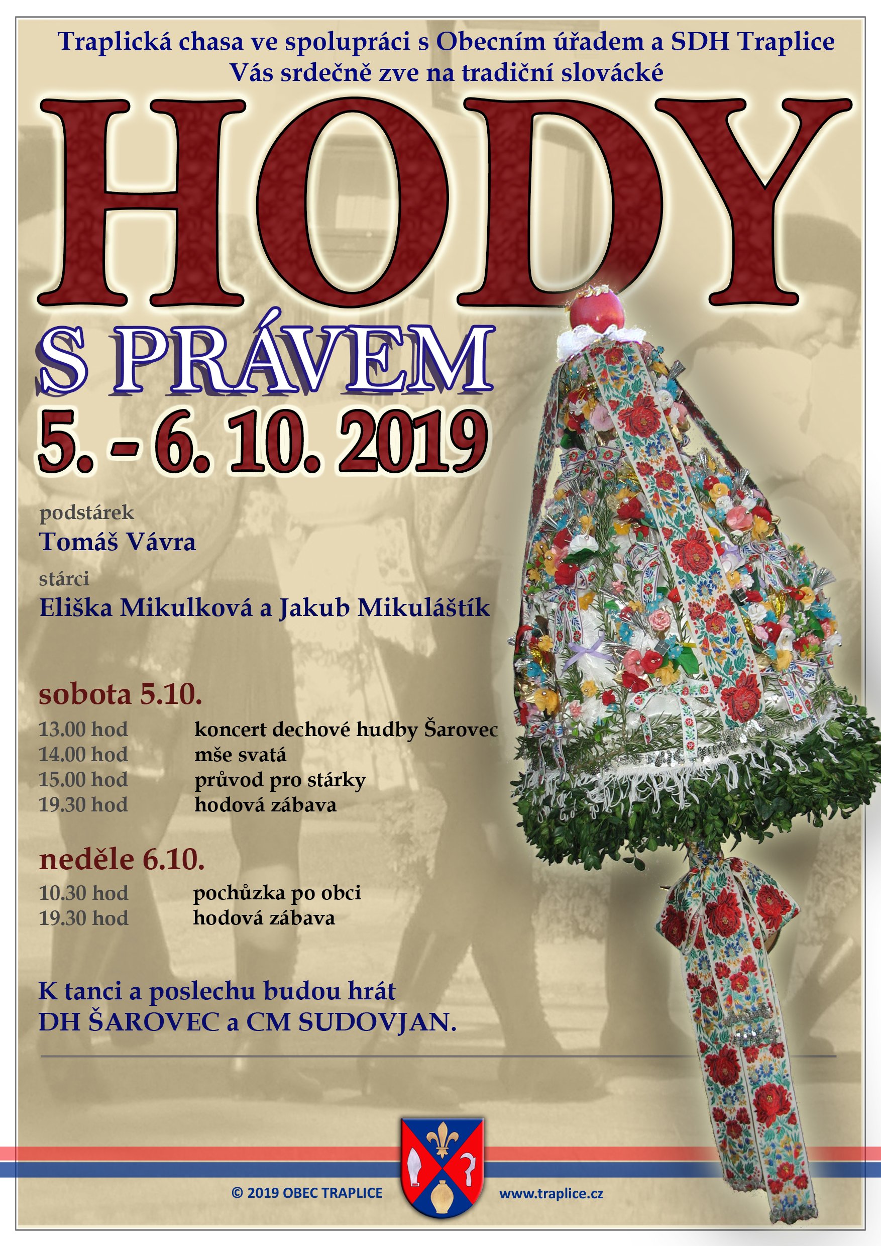 Slovácké hody s právem 2019