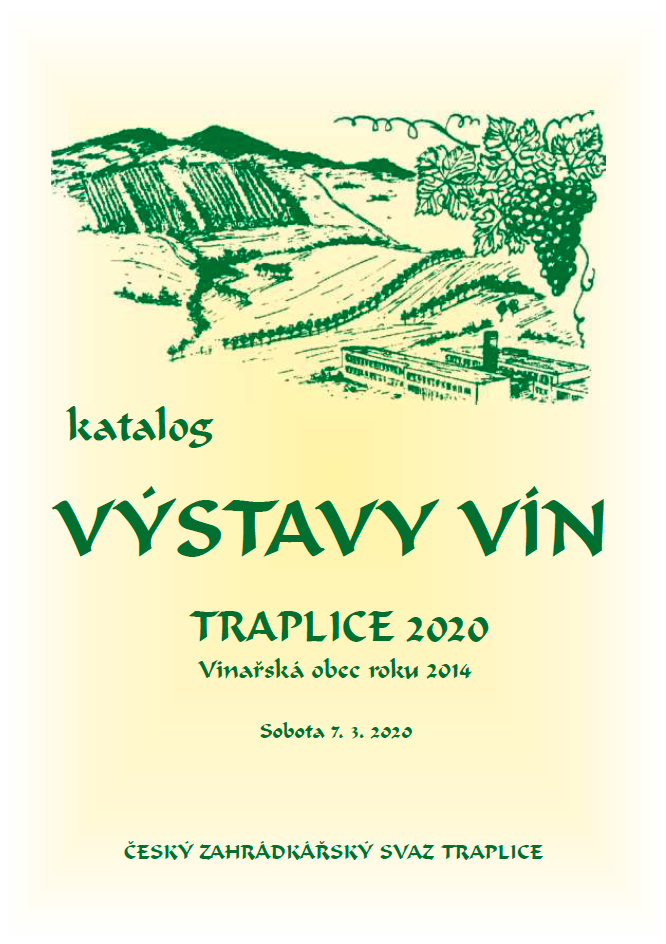 Katalog výstavy vín Traplice 2020
