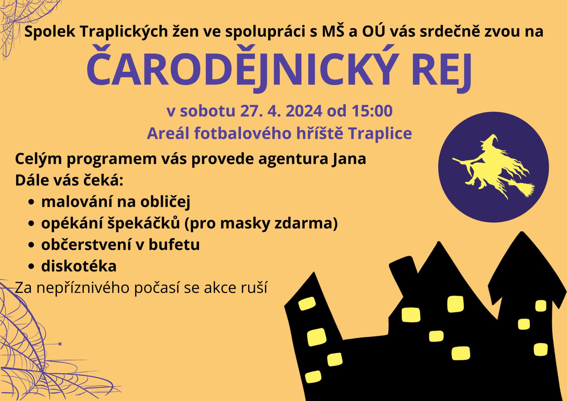 Čarodějnický rej 27.4.2024