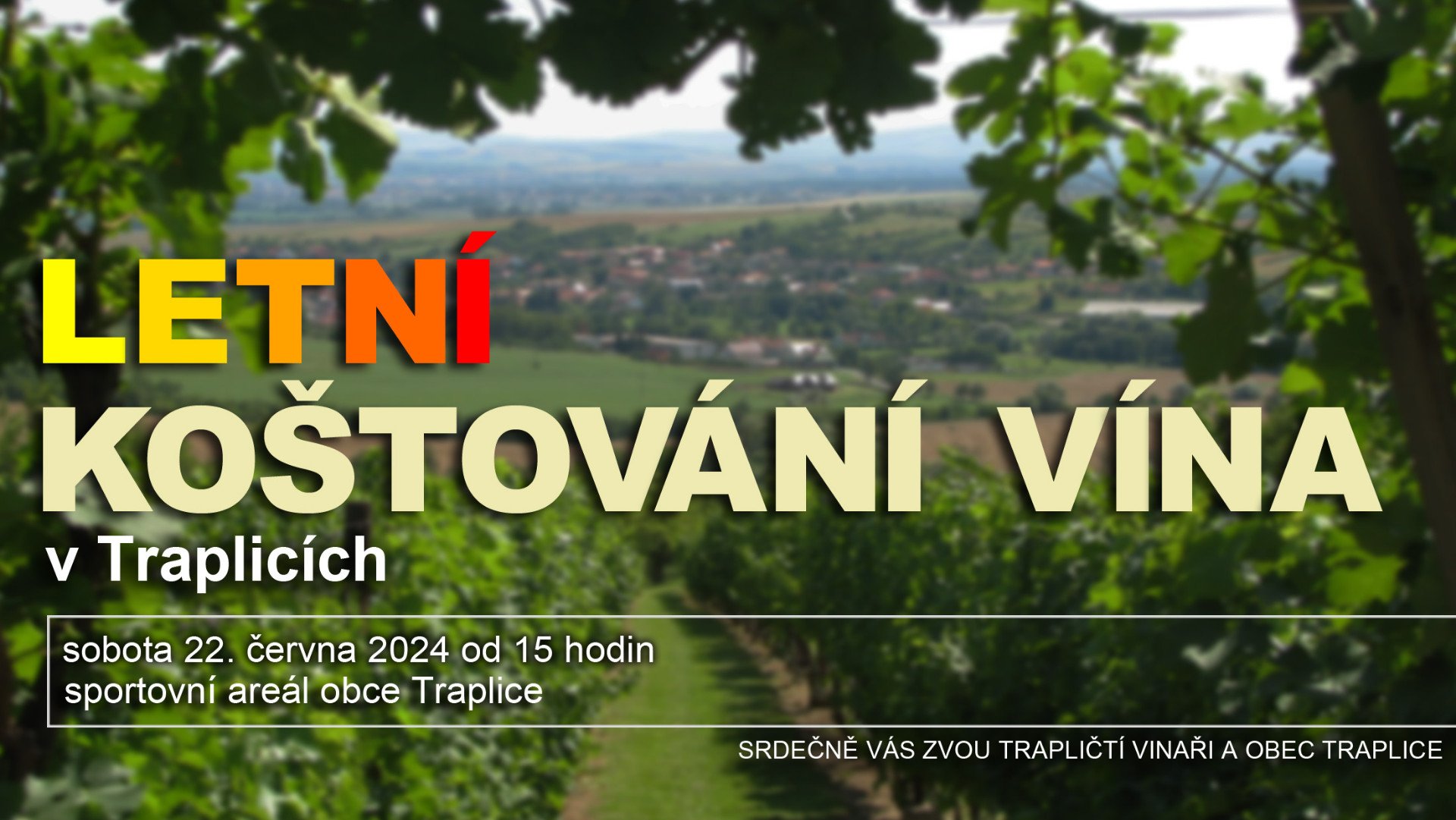 Letní koštování vína 2024