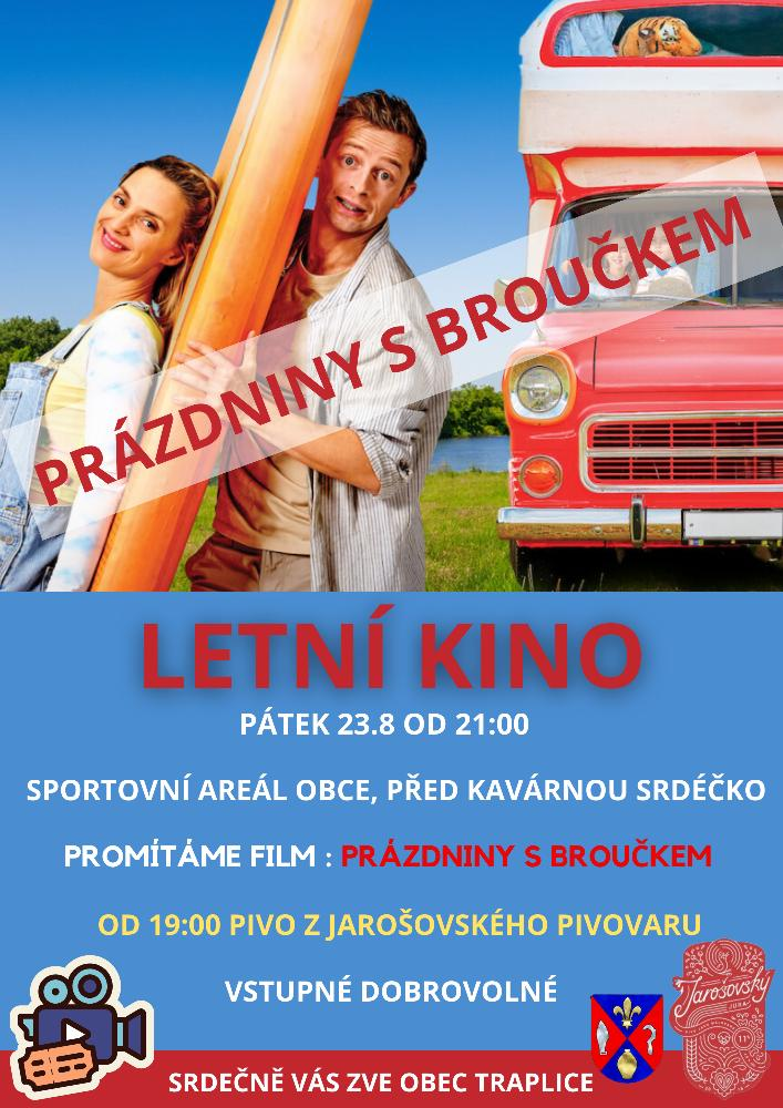 Letní kino 23.8.2024 - Prázdniny s broučkem